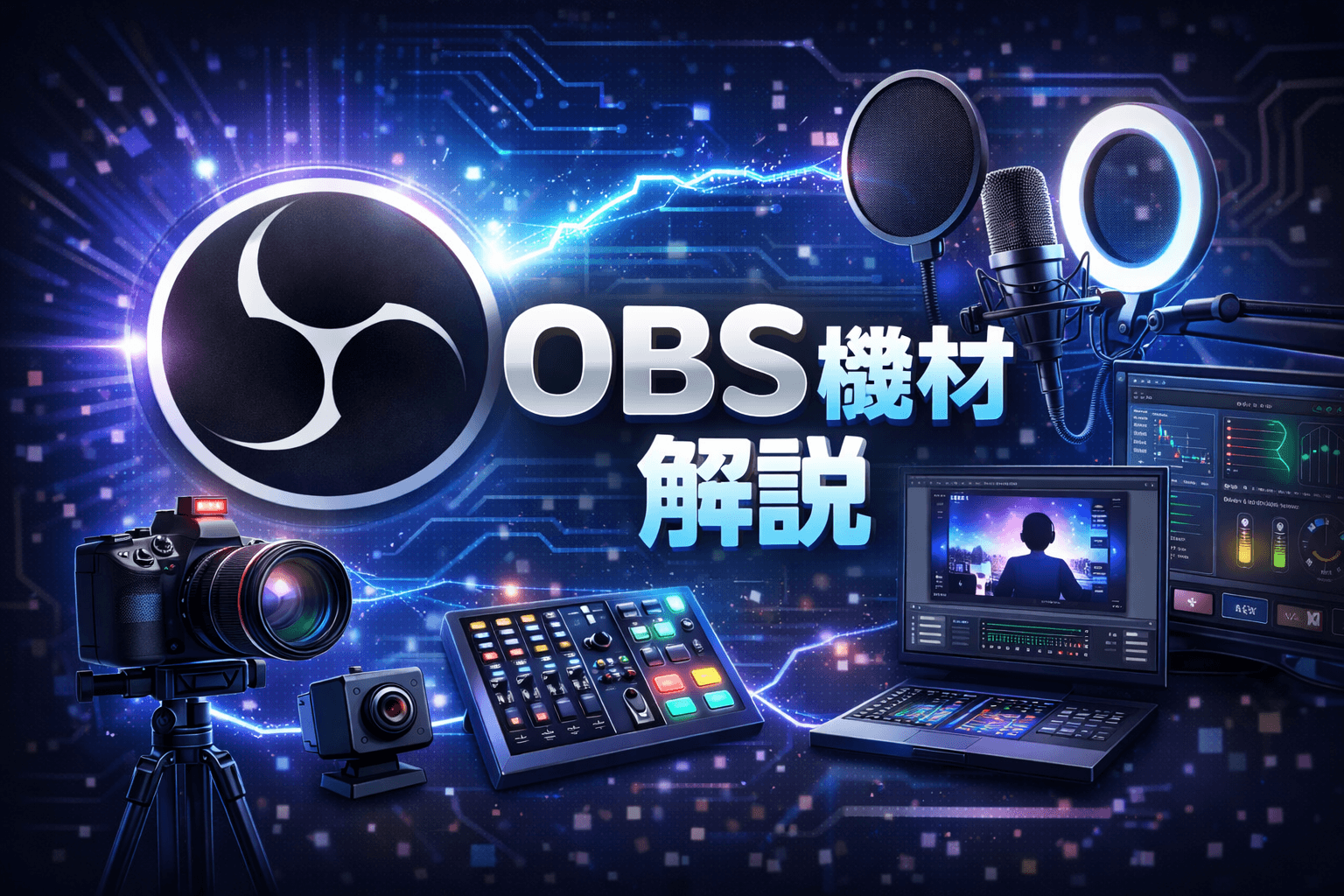 OBS機材のイメージ